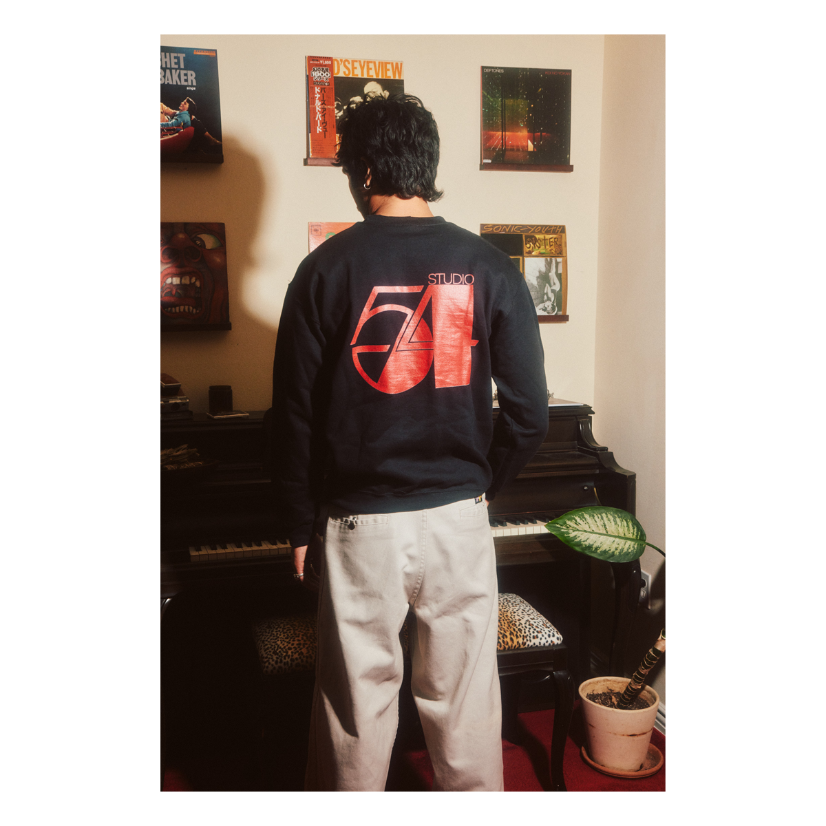 Studio 54 Crewneck Sweatshirt - Black