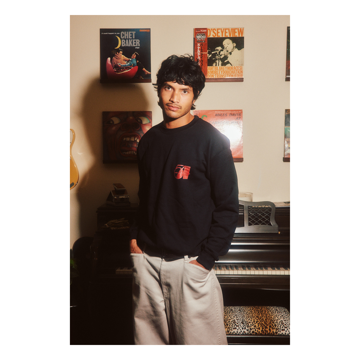 Studio 54 Crewneck Sweatshirt - Black