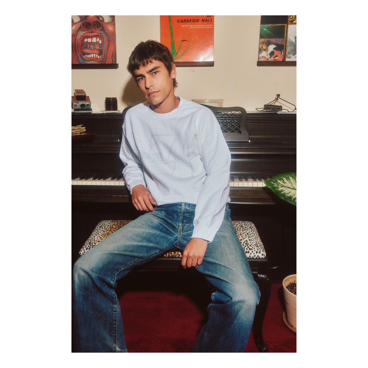 Studio 54 Crewneck Sweatshirt - White