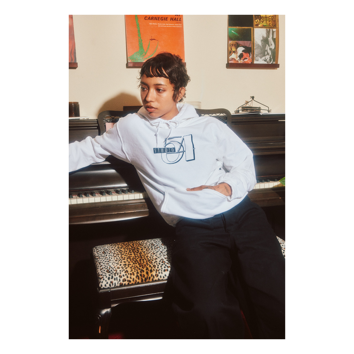 Studio 54 Hoodie - White