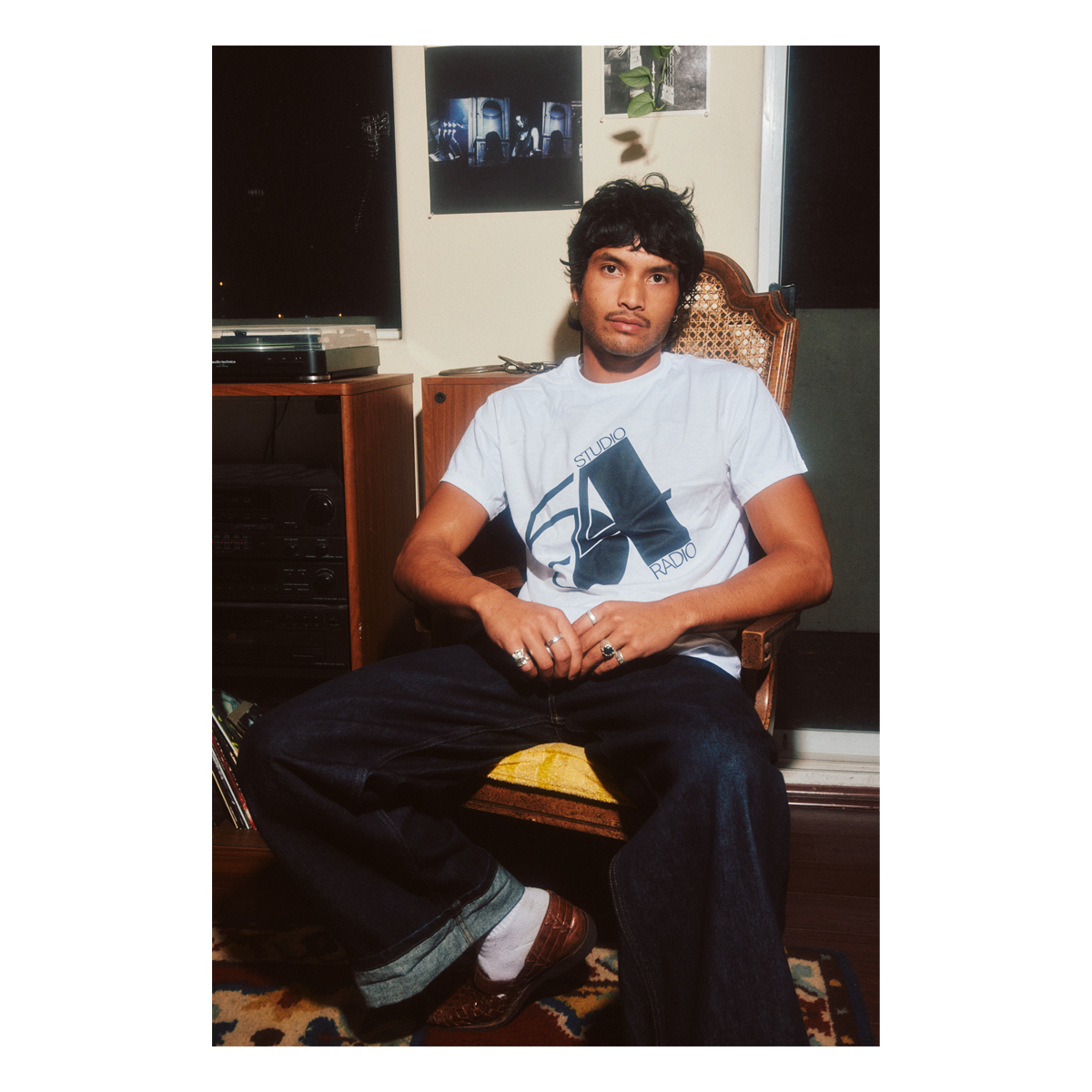 Studio 54 Logo Tshirt - White