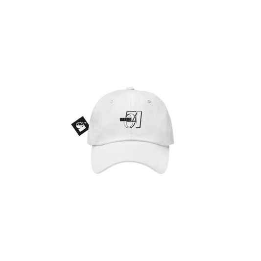 Classic Logo Dad Hat - White