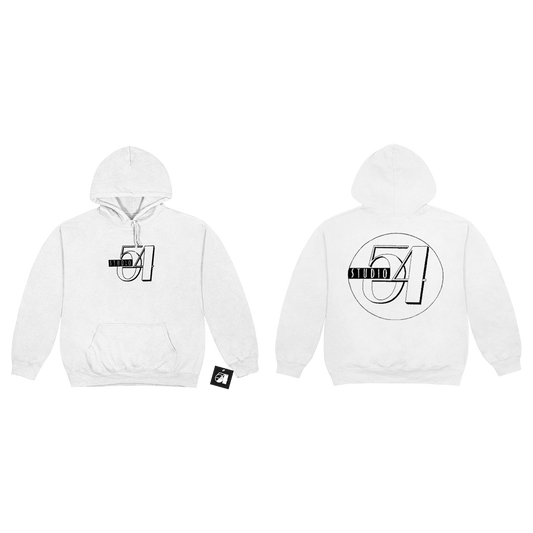 Studio 54 Hoodie - White