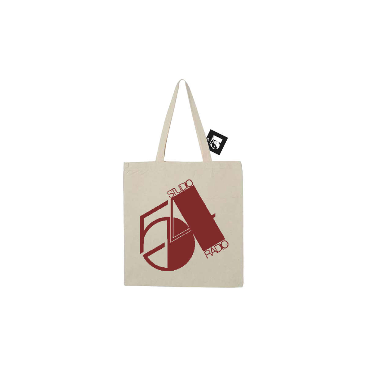 Classic Logo Tote - Natural/Red