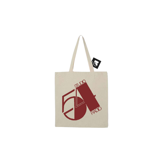 Classic Logo Tote - Natural/Red