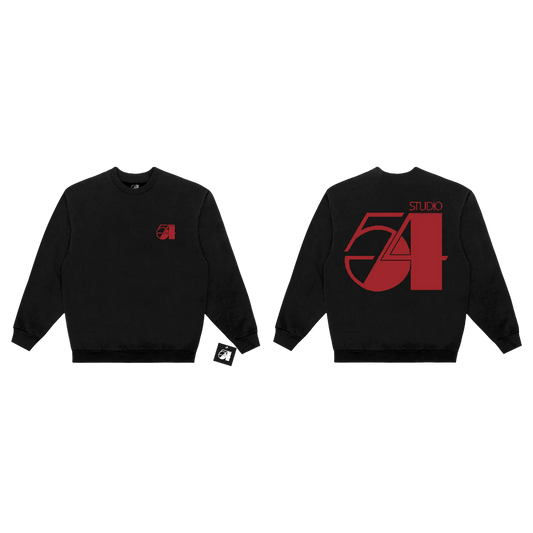 Studio 54 Crewneck Sweatshirt - Black