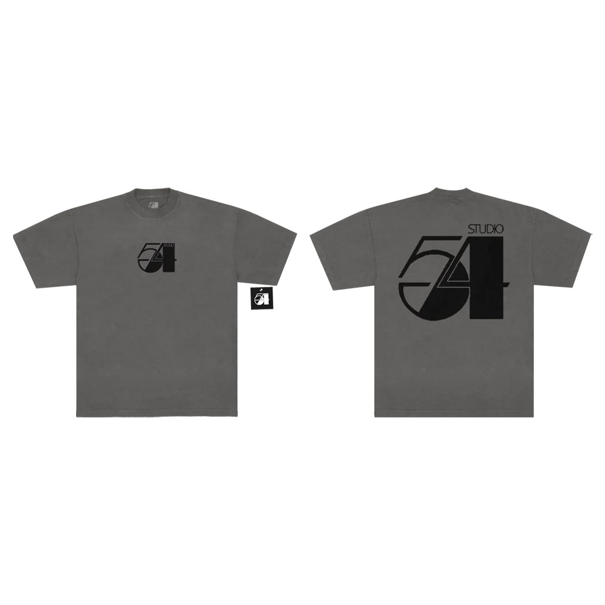 Studio 54 Logo Tshirt - Charcoal