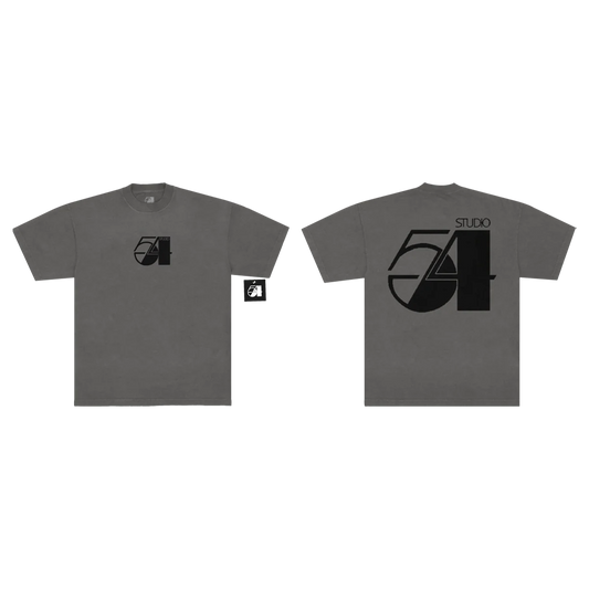 Studio 54 Logo Tshirt - Charcoal