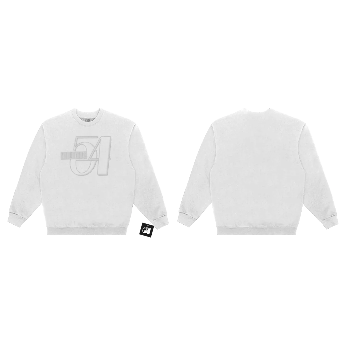 Studio 54 Crewneck Sweatshirt - White